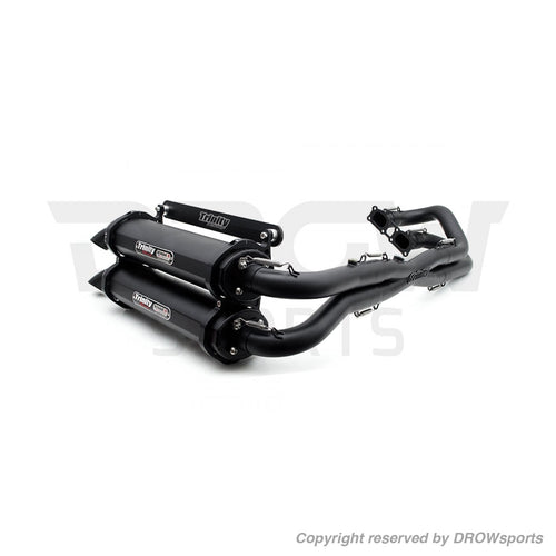 Trinity Racing Cerakote Dual Full System Exhaust Polaris RZR XP 1000 