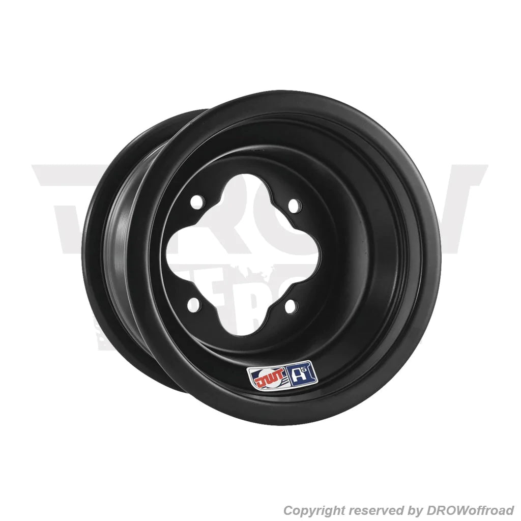 DWT Blue Label 10X5 4+1 4/110 (RZR170) Matte Black – DROWoffroad